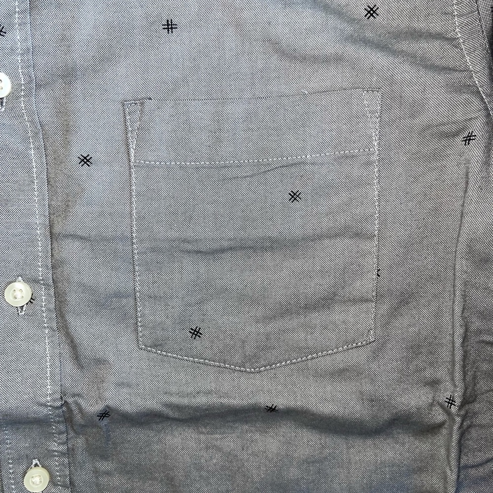 🍩NWT Goodfellow & Co Slim Fit Medium Dress Shirt - Picture 5 of 6